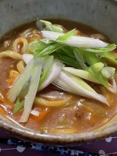 残ったお味噌汁でカレーうどん-レシピのメイン写真