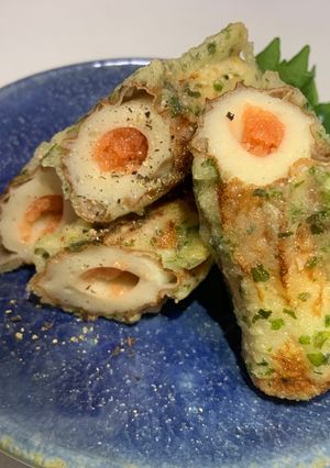 ちくわ～明太磯辺揚げ-レシピのメイン写真