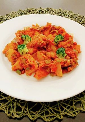 ブリと大根の中華トマトソース-レシピのメイン写真