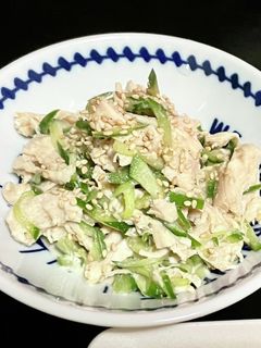 ささみきゅうりの棒棒鶏風サラダ-レシピのメイン写真