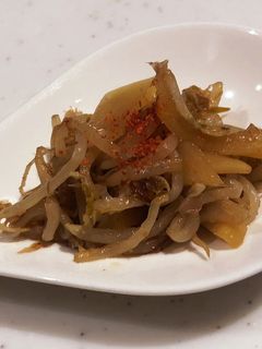 モヤシと沢庵で簡単一品おかず!-レシピのメイン写真