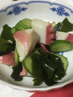きゅうりとわかめの酢の物-レシピのメイン写真