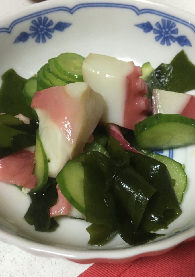 きゅうりとわかめの酢の物-レシピのメイン写真