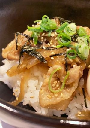 トントンまぶし丼-レシピのメイン写真