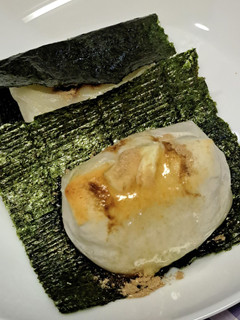 焼いてかけて巻くだけの簡単粉末だしおもち-レシピのメイン写真