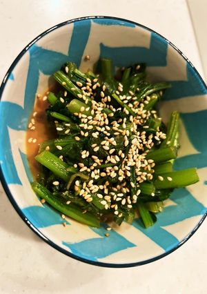 カブの葉の胡麻和え　簡単時短作り置き-レシピのメイン写真