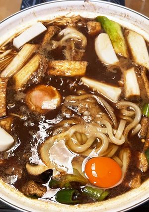 白米がおかず本場名古屋の味噌煮込みうどん-レシピのメイン写真