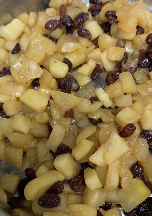 りんごとレーズンの甘煮-レシピのメイン写真