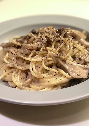 秋といえば！色々キノコのクリームパスタ-レシピのメイン写真
