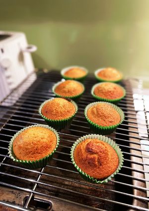 GF★オートミールハニーカップケーキ-レシピのメイン写真