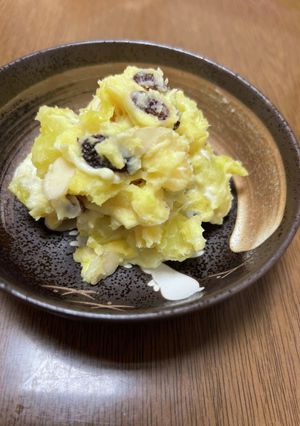 さつま芋とレーズンのサラダ-レシピのメイン写真