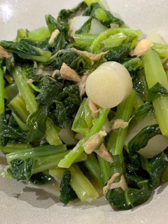 簡単!大根の葉ツナ炒め(甘くない)-レシピのメイン写真