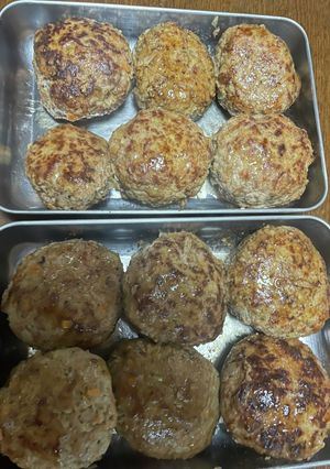 作り置きハンバーグ-レシピのメイン写真