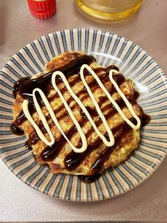 納豆お好み焼き-レシピのメイン写真