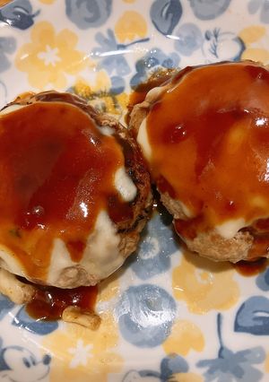 うまい棒リメイク！ハンバーグ-レシピのメイン写真