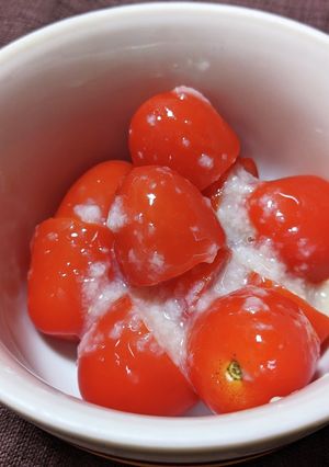 ミニトマトの塩麹漬け-レシピのメイン写真
