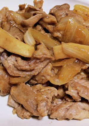 豚肩ロースとエリンギの生姜焼き-レシピのメイン写真