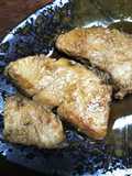 ワラサ の 生姜・ニンニク醤油 焼き
