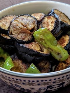 なすとピーマンのポン酢炒め-レシピのメイン写真