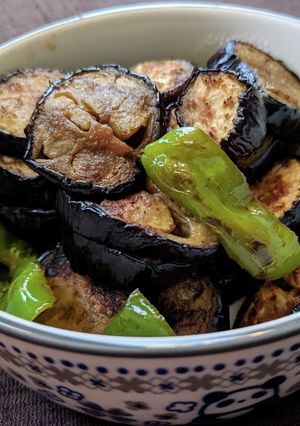なすとピーマンのポン酢炒め-レシピのメイン写真