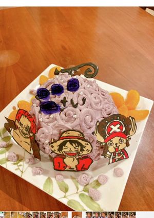 ワンピース　ケーキ-レシピのメイン写真