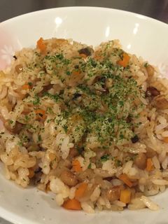 洋風納豆チャーハン-レシピのメイン写真