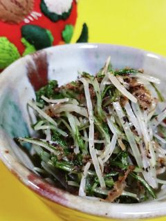 水菜のおかかゆかり和え-レシピのメイン写真