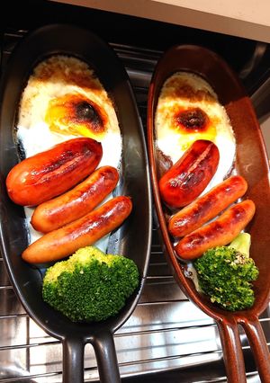 グリルプレートで★定番の簡単朝食-レシピのメイン写真