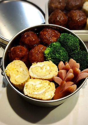 のっけ弁当2022.11.14-レシピのメイン写真