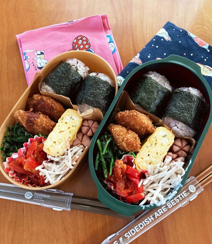 覚書】20221114中高生お弁当 by クックH9W4H6☆ 【クックパッド】 簡単