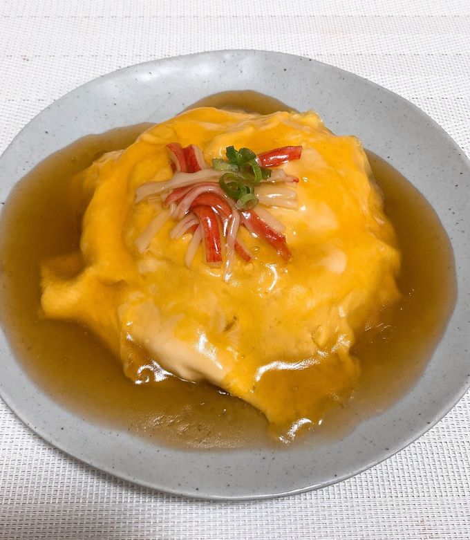 簡単すぎる天津飯 by 진아야kitchen 【クックパッド】 簡単おいしい