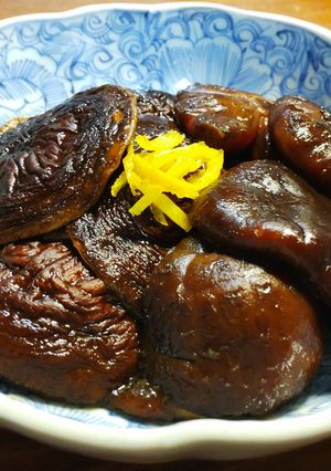 椎茸の含め煮　バルサミコ酢でノンシュガー-レシピのメイン写真