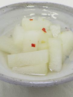 冬瓜の甘酢漬け-レシピのメイン写真