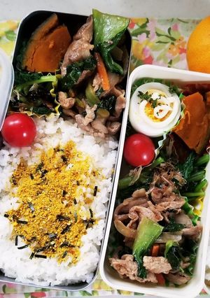 野菜炒め弁当(11.14)-レシピのメイン写真