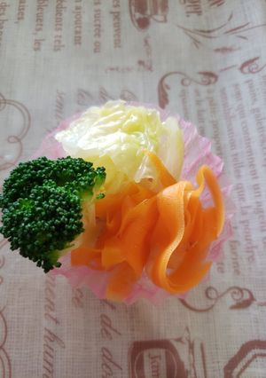 お弁当の彩りに！痛みにくい温野菜-レシピのメイン写真