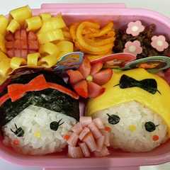 รูปของ プリンセスツムツム弁当