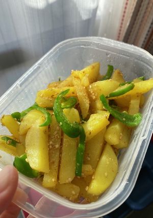 じゃがいもピーマンの甘辛カレー炒め-レシピのメイン写真