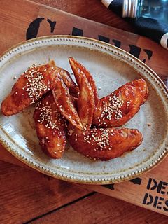 おうち居酒屋★手羽先揚げ焼き肉タレまみれ-レシピのメイン写真