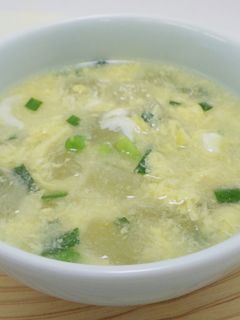 冬瓜のたまごスープ-レシピのメイン写真