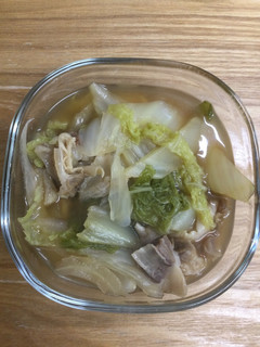 牛すじと白菜の煮物-レシピのメイン写真