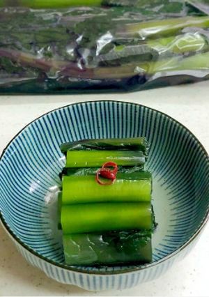 ★袋で簡単！即席 高菜漬け-レシピのメイン写真