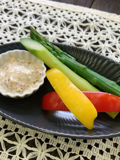 だしマヨで食べる野菜スティック-レシピのメイン写真