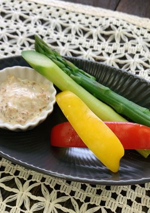 だしマヨで食べる野菜スティック-レシピのメイン写真