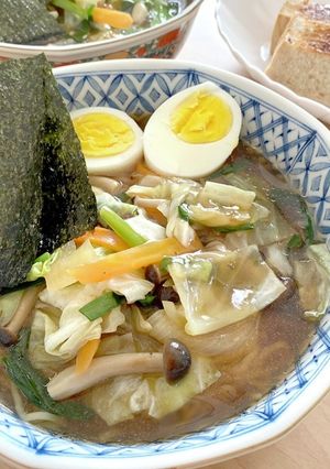 だし香る野菜あんかけラーメン-レシピのメイン写真