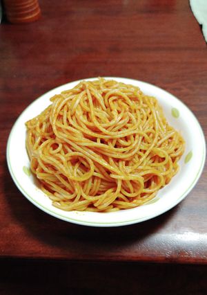 材料4つシンプルだけど絶品パスタ-レシピのメイン写真
