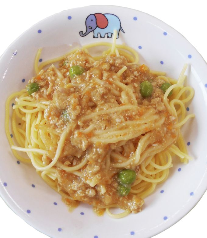 【保育園給食】肉みそスパゲティ-レシピのメイン写真