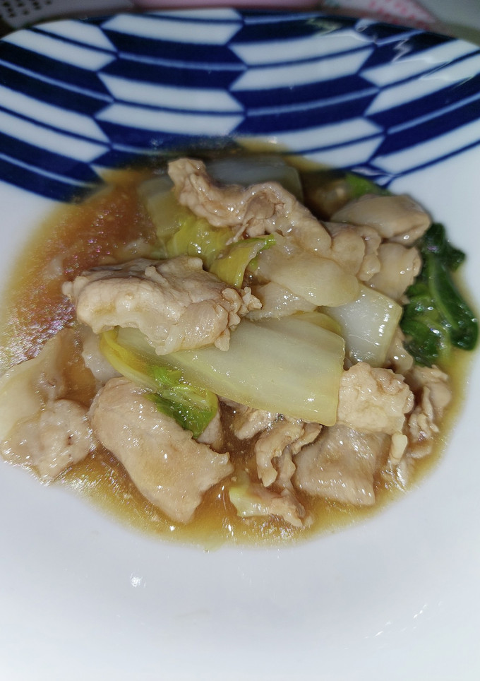 豚肉と白菜の中華風あんかけ-レシピのメイン写真