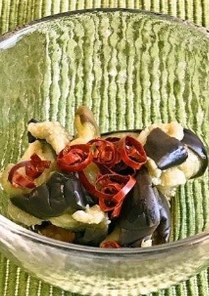 なすのポン酢かけ(透析食)-レシピのメイン写真