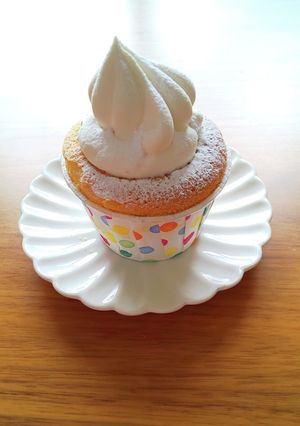 ♫ふわふわカップシフォン(*^O^*)♪-レシピのメイン写真