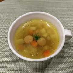 รูปของ 野菜たっぷり！シンプルカレースープ